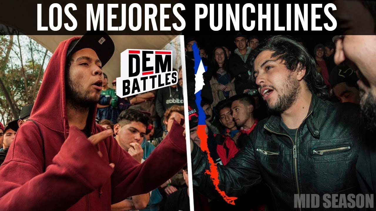 Las MEJORES RIMAS de la DEM BATTLES! 🇨🇱 - MID SEASON 2017