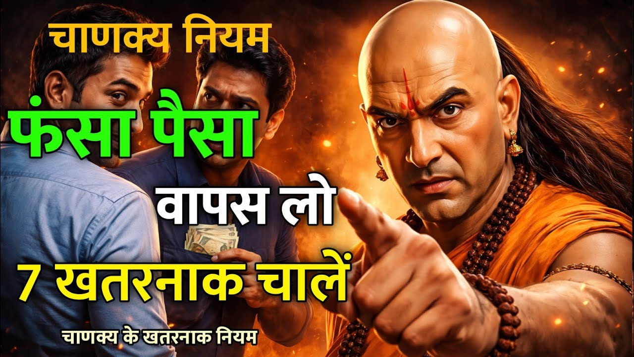उधार का पैसा नहीं मिल रहा? ये 7 चाणक्य चालें उसे घुटनों पर ला देंगी।