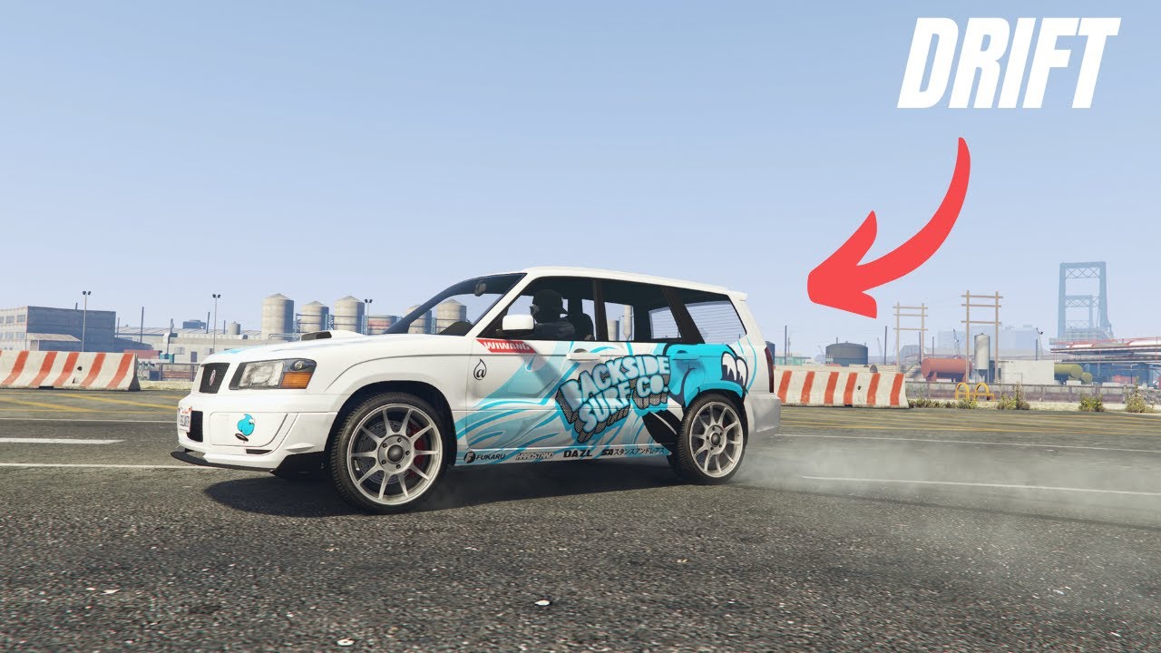 GTA 5 - Drifting Karin Woodlander / Subaru Forester STI