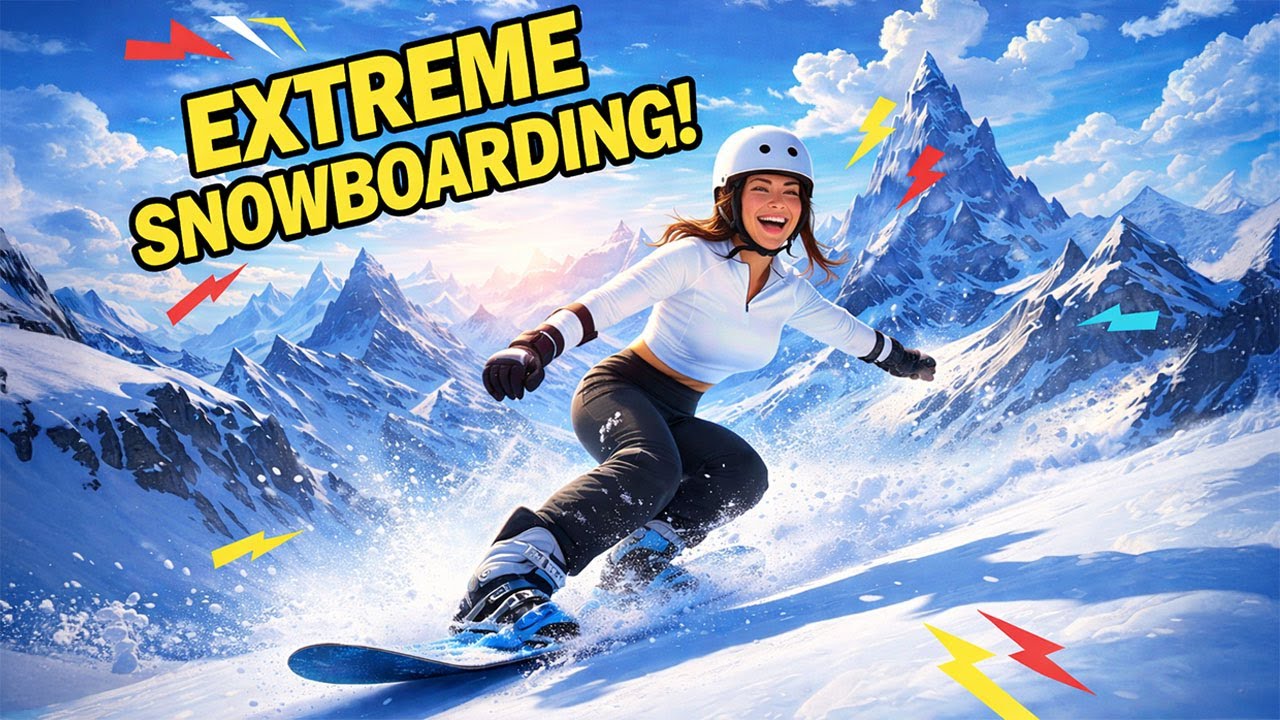 My FIRST Time Learning HOW to Snowboard!