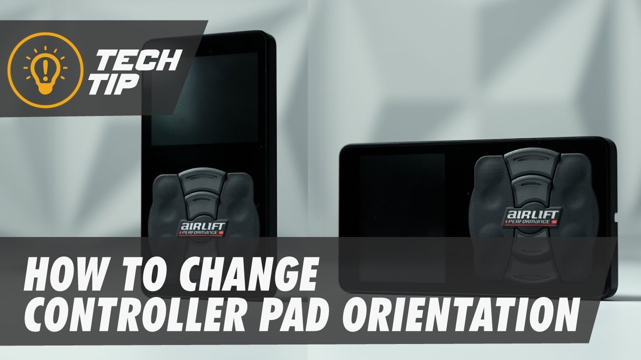 How To Change The Orientation Of Your Air Lift 3P/3H Controller