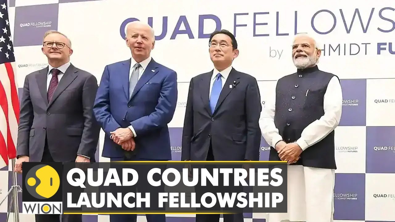 QUAD Summit 2022:  Leaders of QUAD nations launch first-of-its-kind QUAD Fellowship | English News