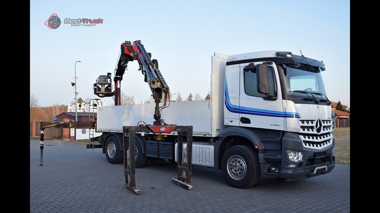 Arocs  2640 rok 215 crane HMF 2110