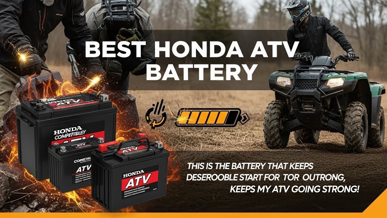 TOP 5 Best Honda Atv Battery 2026 | Honda Atv Battery For Powerful Performance