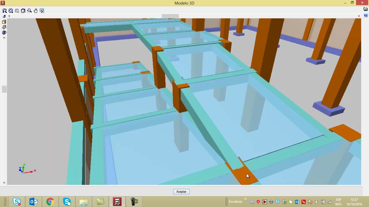 MODELAR VIGA COMÚN EN CYPECAD (TIP DE MODELAJE)