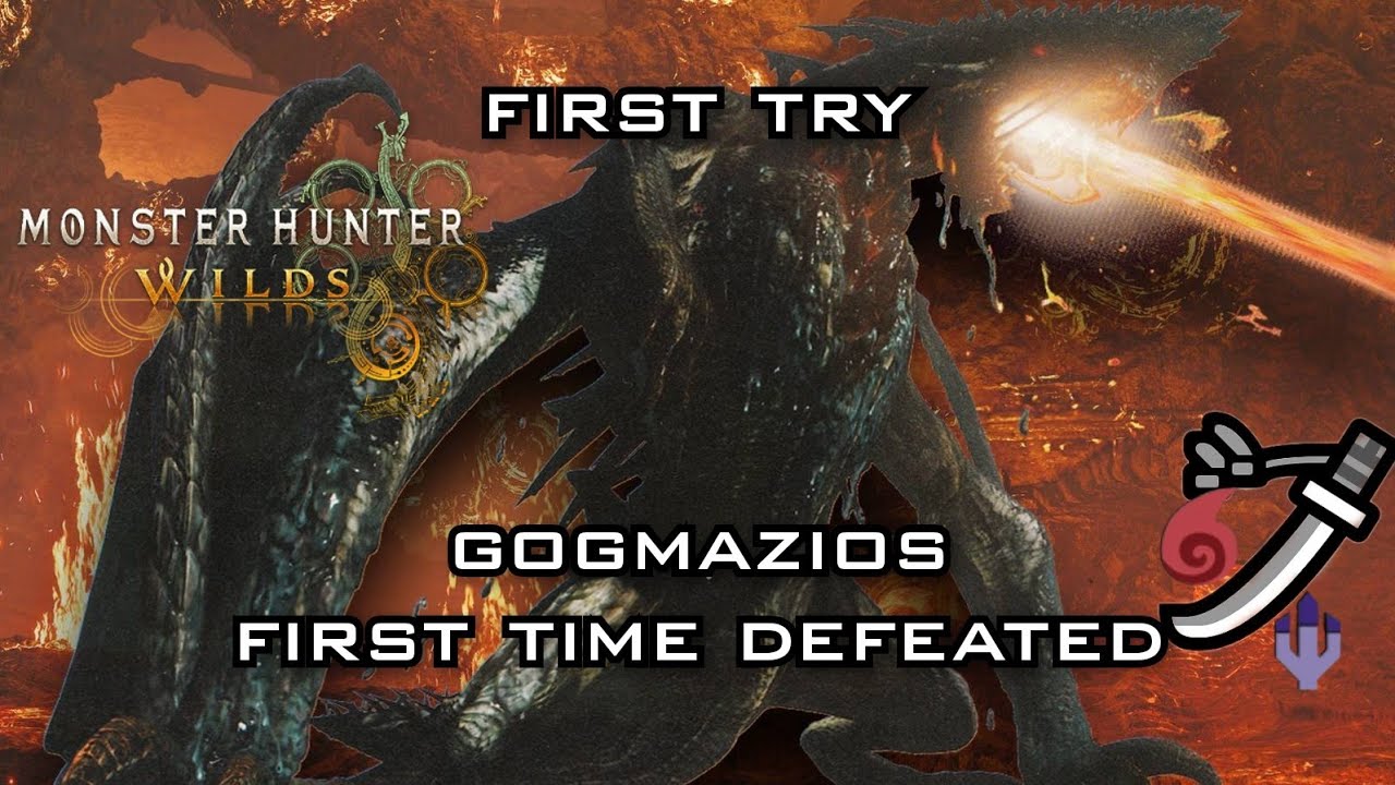 MHWilds - Gogmazios Longsword First try defeated Ps5