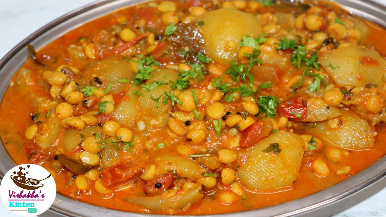 इस तरह से बनाए टिंडे चना दाल सब्जी | Tinda aur chana dal ki swadisht sabzi