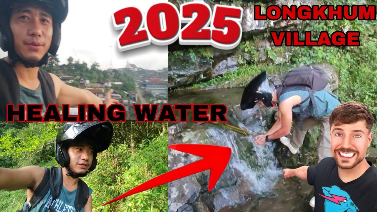 MY FIRST EXPERIENCE LONGKHUM VILLAGE||EXPLORE HEALING WATER 🙏