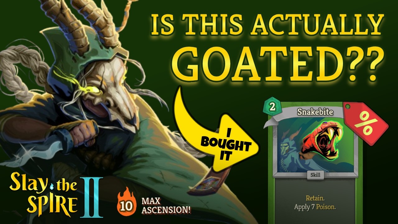 Was I wrong about Snakebite?? | Ascension 10 Silent | Slay the Spire 2