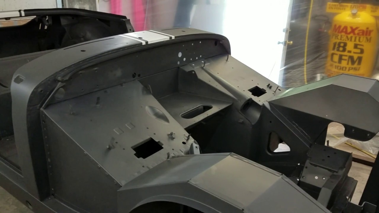 1972 MG Midget Paint Job Day 2