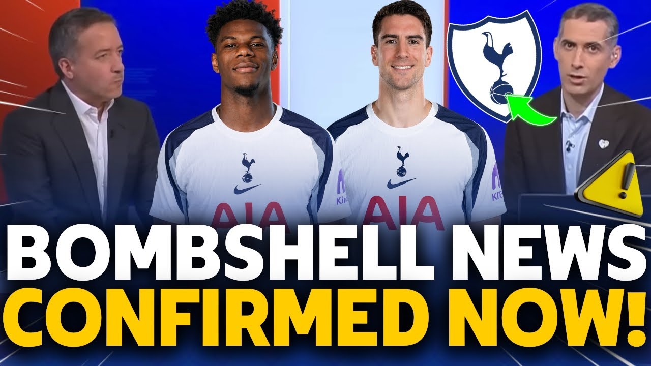 🚨🔥URGENT! TCHOUAMÉNI TO SPURS? £87M BID FOR REAL MADRID STAR! VLAHOVIC TALKS & VAN DE VEN EXIT RISK!
