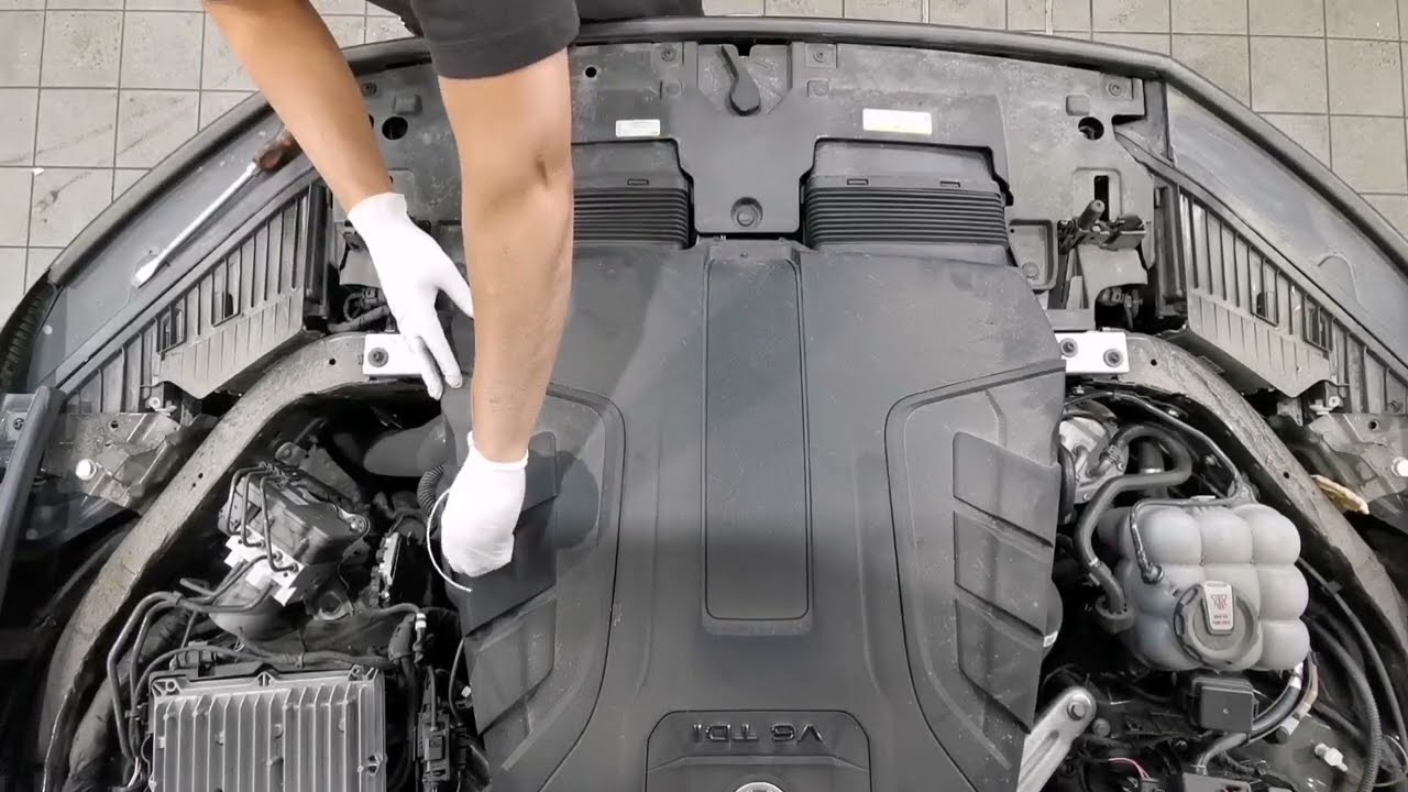 VW Touareg MK3 Oil and Filter change