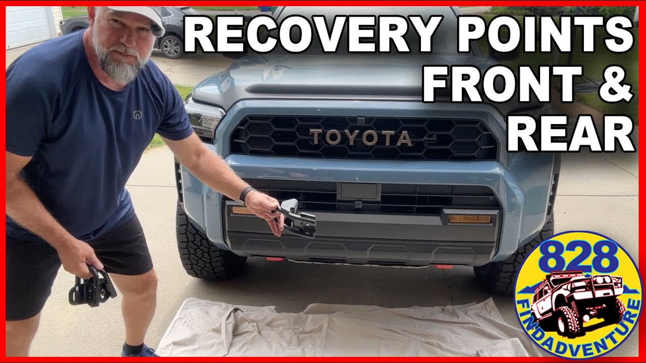 Установка 25 точек восстановления 4Runner спереди и сзади. #4runner #tacoma #trdpro