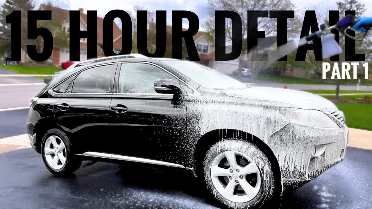 Lexus 350 RX Deep Clean - Detail Series Part 1: Decontamination