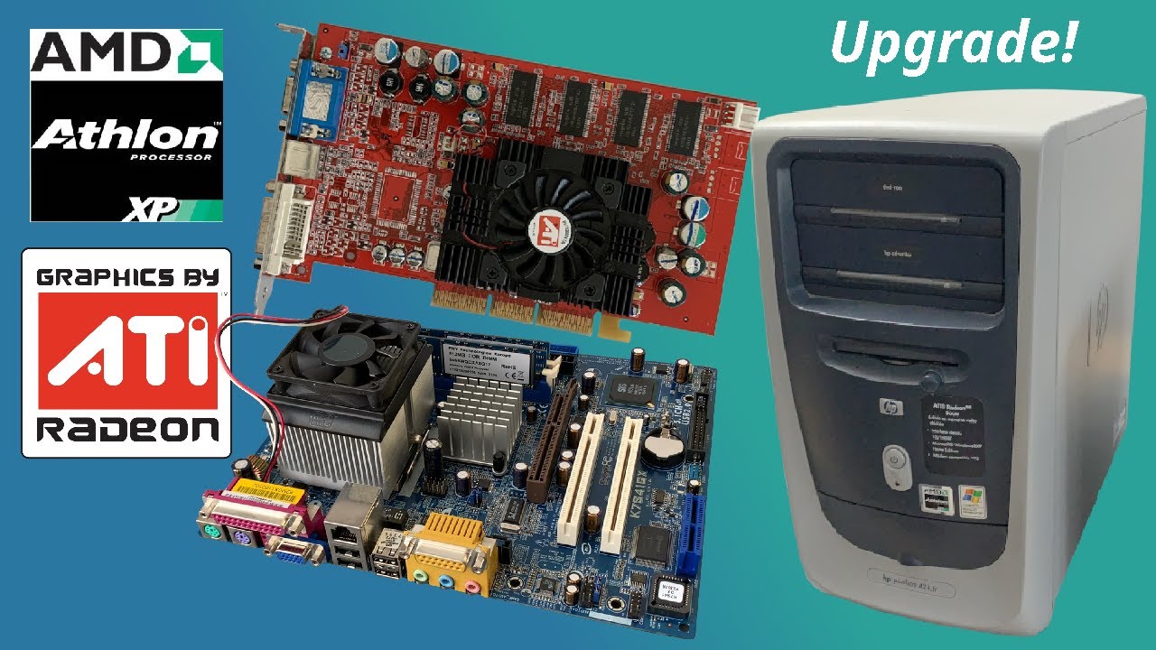 Réparation et upgrade HP Pavilion de 2003