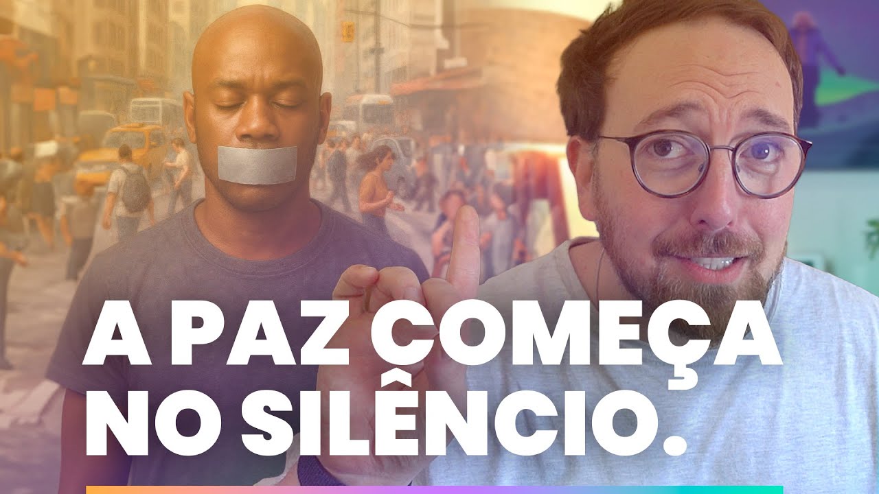 Troquei a pressa por silêncio