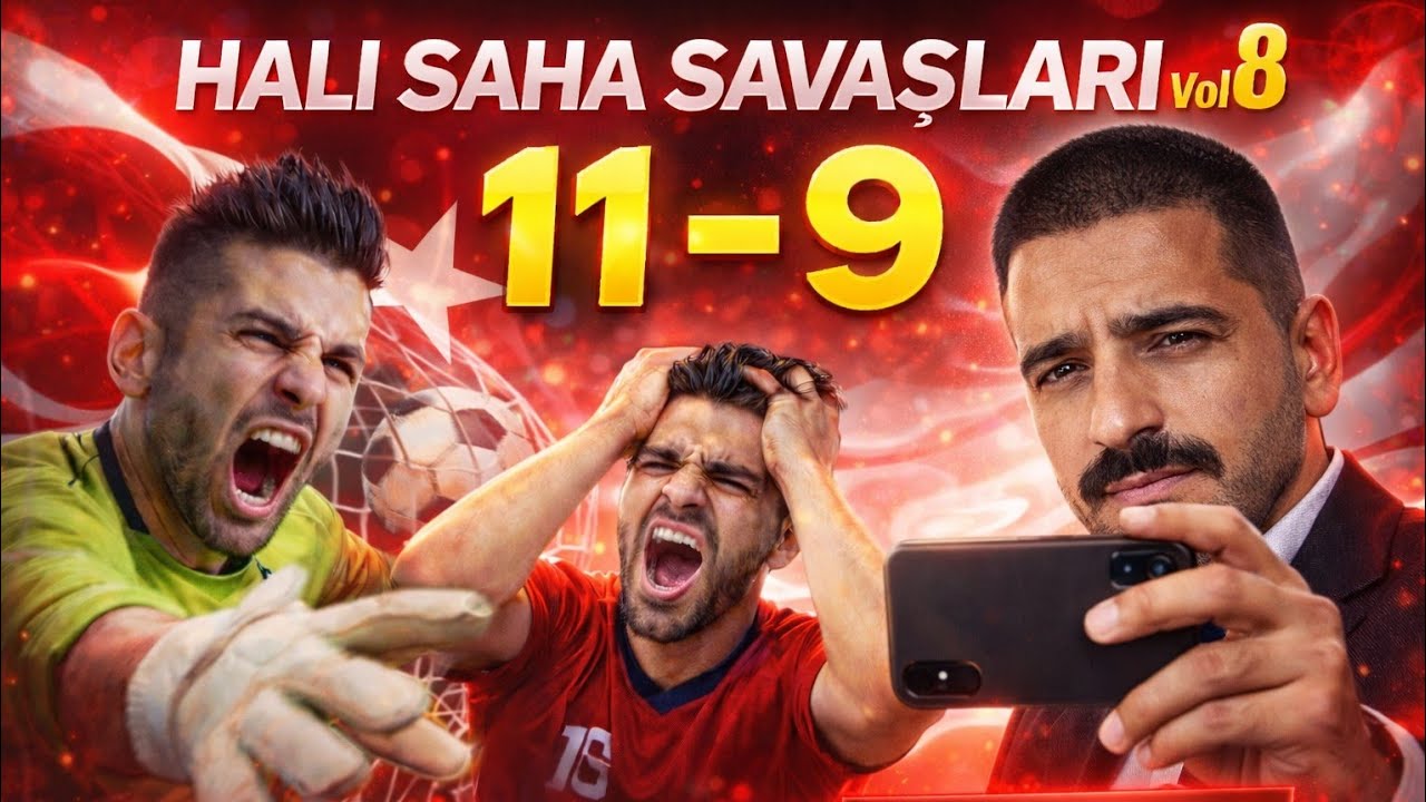 Halı Saha Savaşları Vol.8 | Kaleci Çıldırdı! Maçı Aldı. #futbol #maçözeti #halısaha #fifa #sports