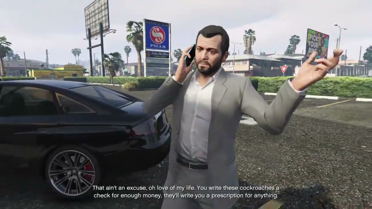 Grand Theft Auto V Interesting phone call