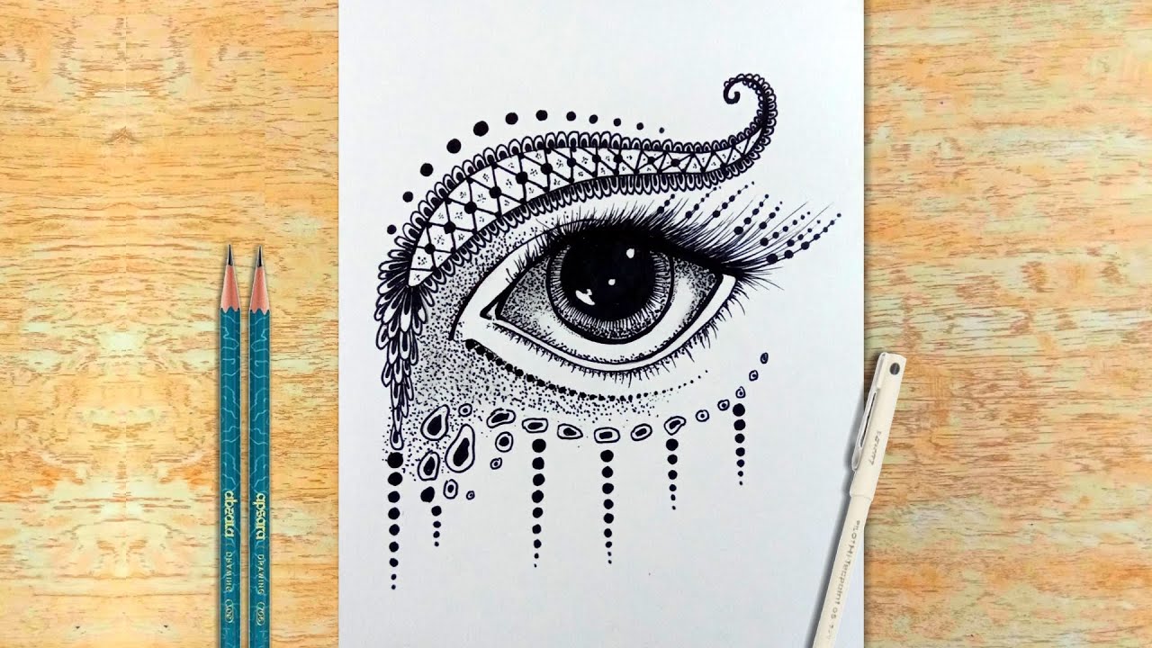 How to Draw Mandala Art for Beginners | Doodle Art step by step | Zentangle Art | #67
