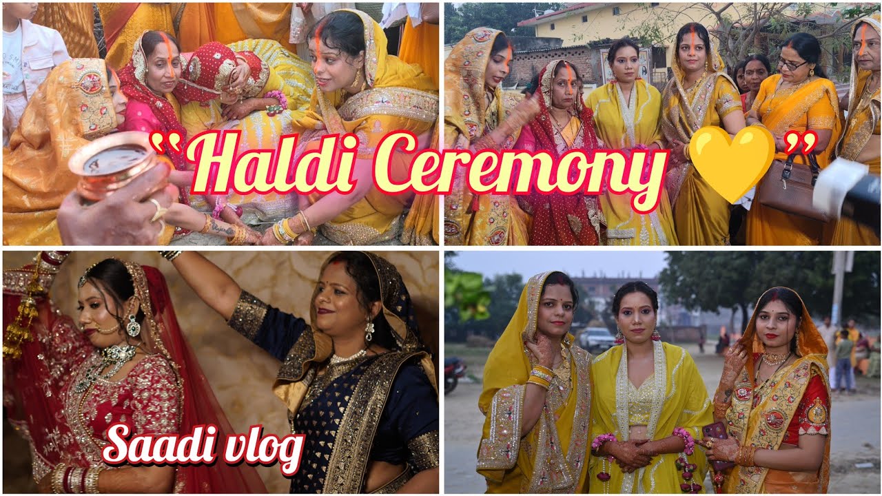 “Matkod & Haldi Ceremony 💛 Shaadi Vlog” Vlog #322