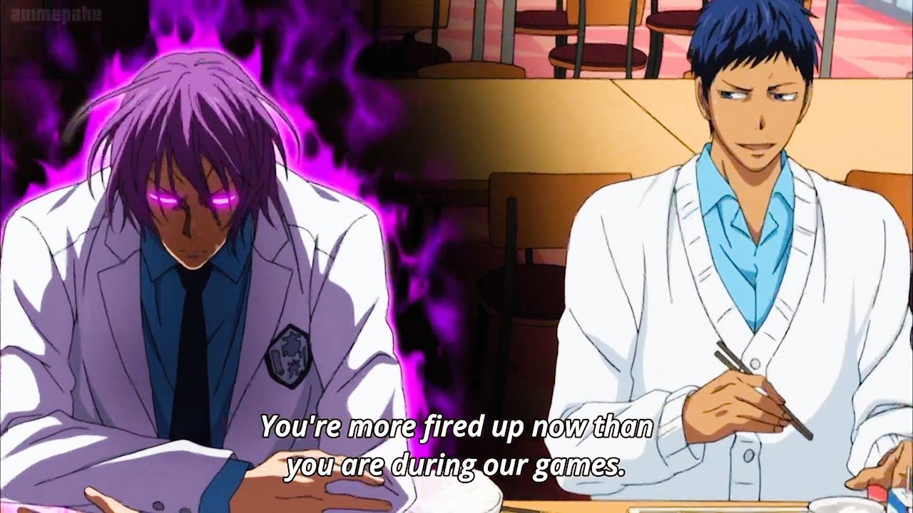 黒子のバスケ劇場!!! - Atsushi will crush anyone who touches his food