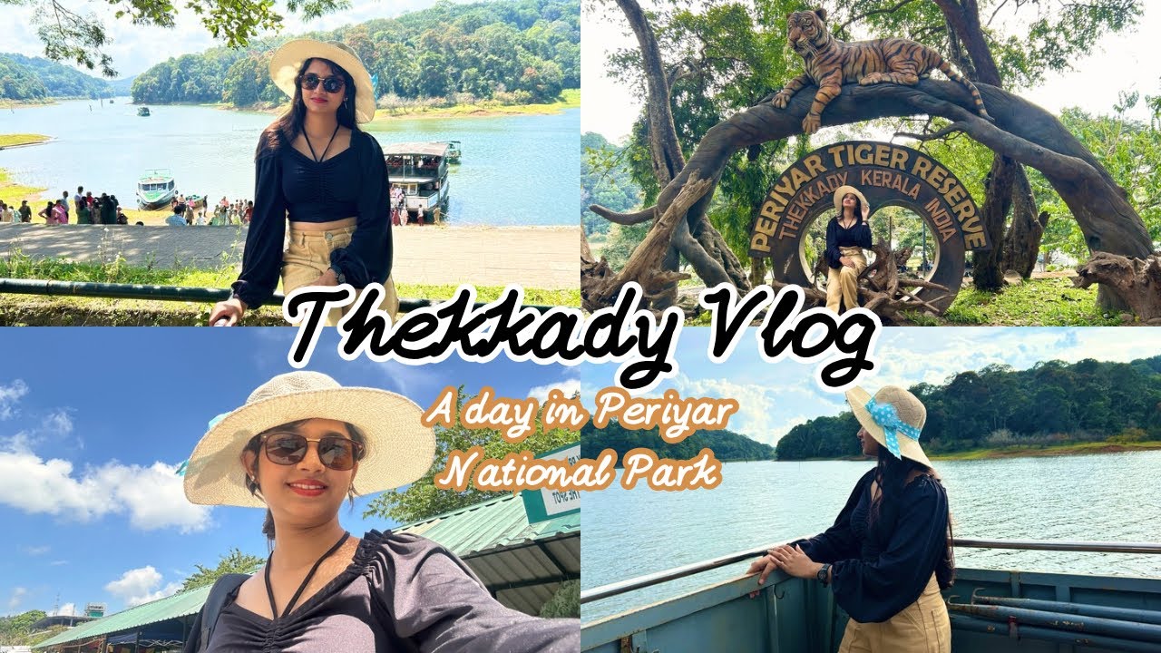 Thekkady Vlog | A Day In Periyar National Park | *WILDLIFE SAFARI* 😍 | Kerala 