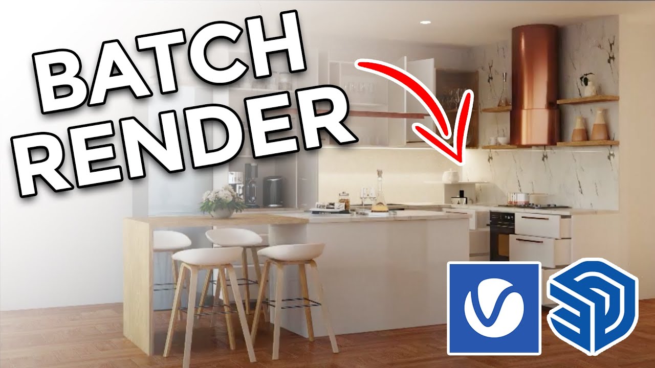 How to Create Batch Renders in Vray 5 for Sketchup | Vray for Sketchup Tutorial