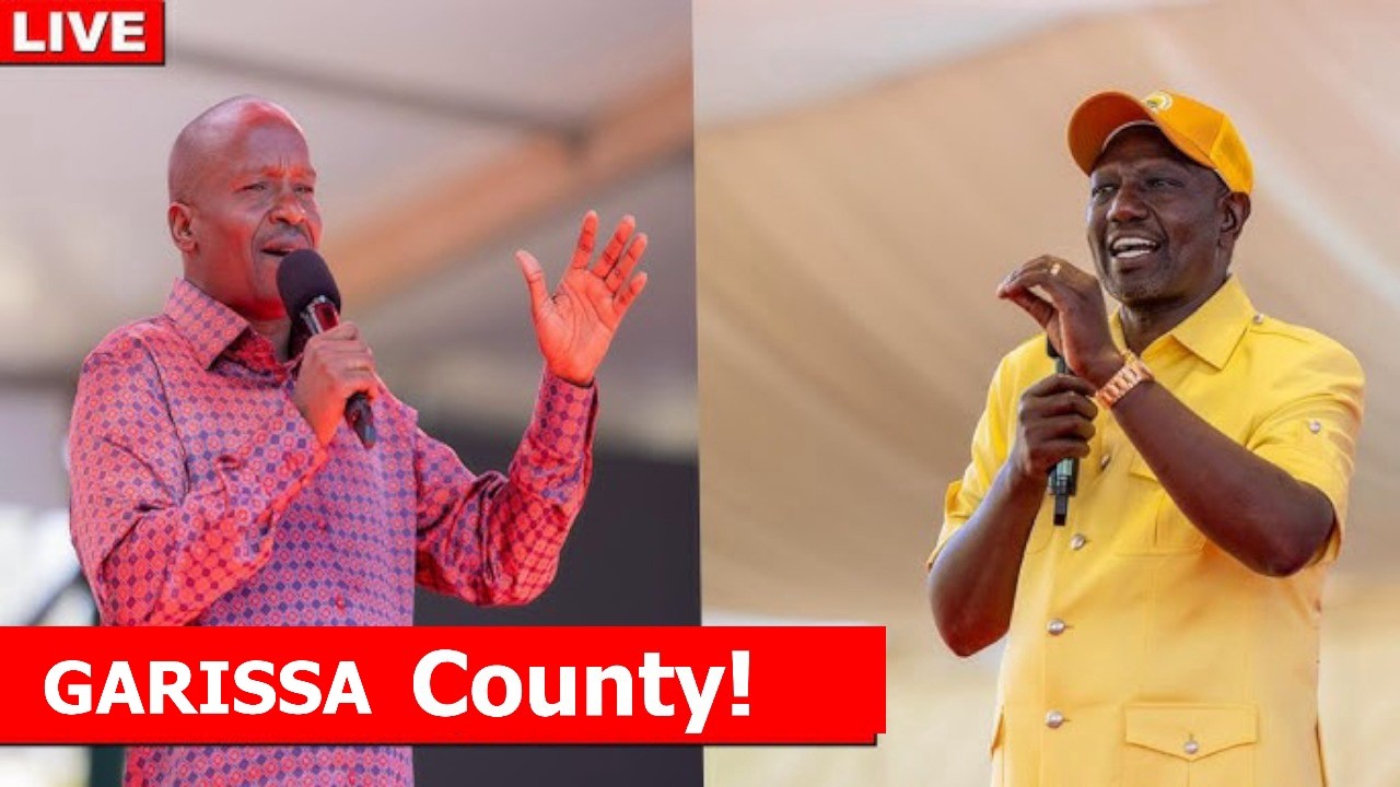 LIVE: President Ruto and DP Kindiki in Garissa County for NYOTA Capital Disbursement!