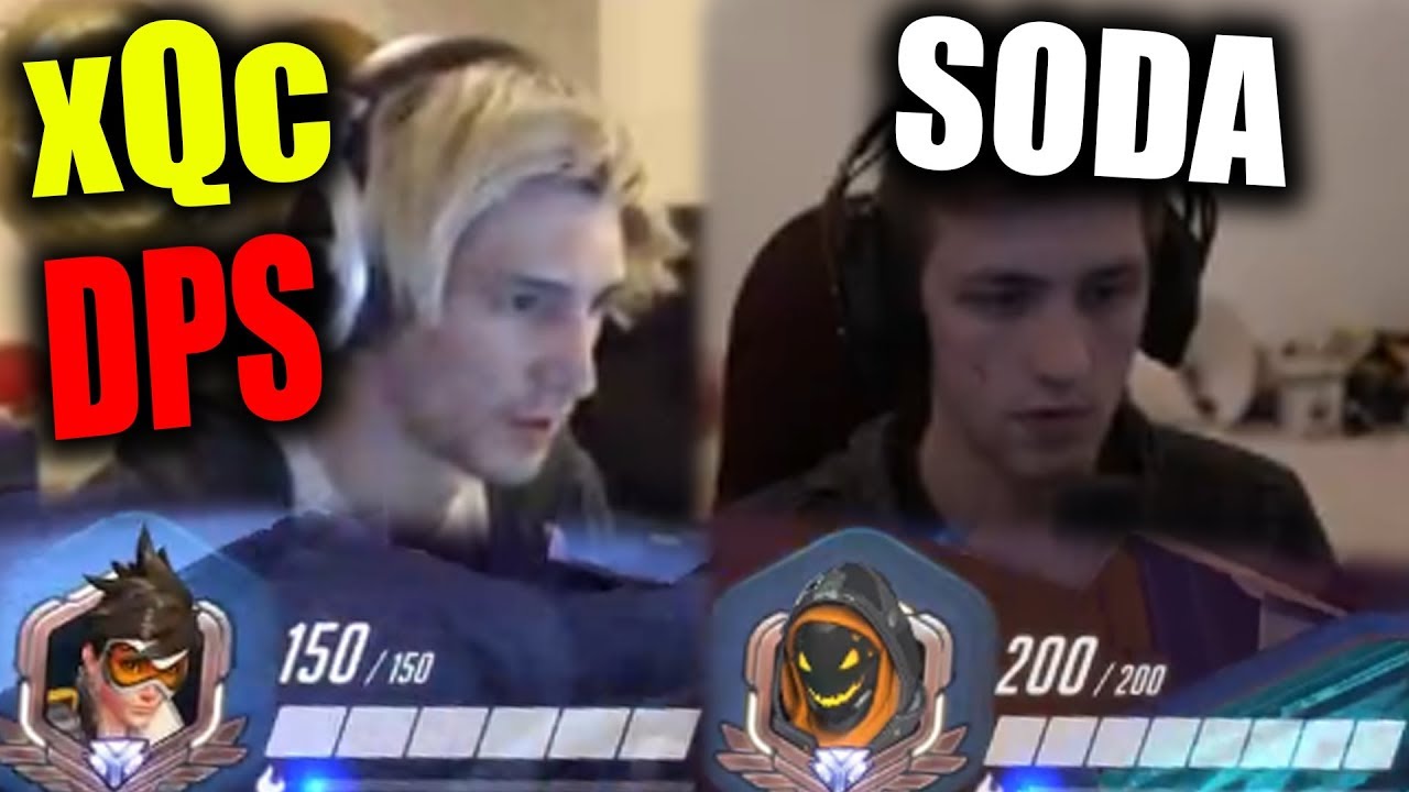 xQc DPS Tracer/Widow Diamond smurf with Sodapoppin