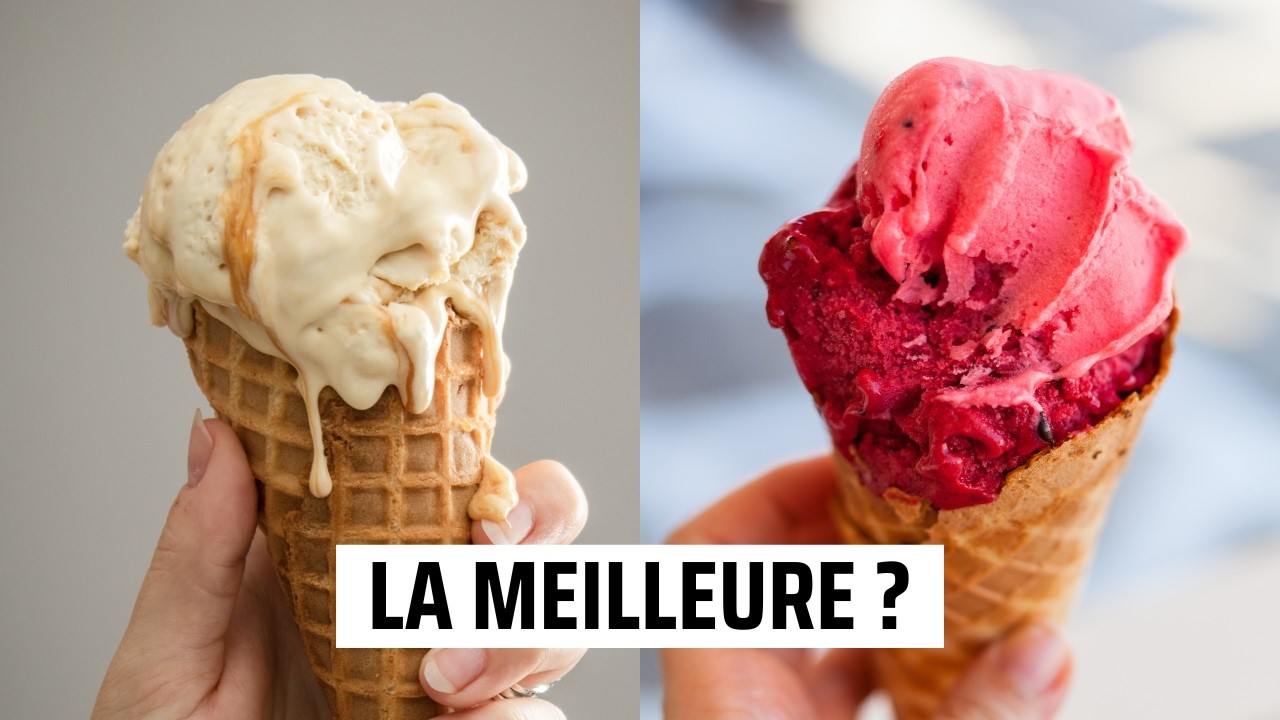 GLACE ou SORBET ? Analyse des compositions, vous allez être surpris 😲 Comment bien choisir sa glace