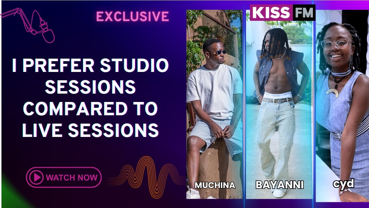 I PREFER STUDIO SESSIONS COMPARED TO LIVE SESSIONS - BAYANNI