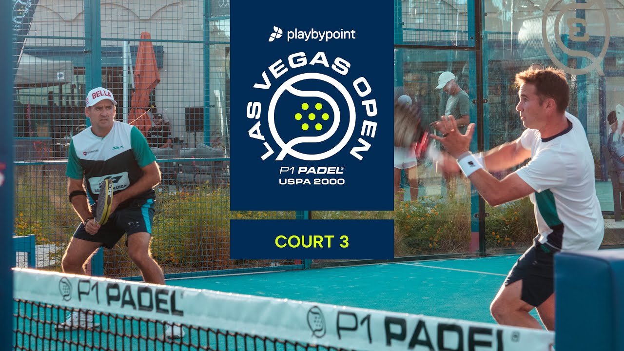 Playbypoint Las Vegas Open 2025 | Court 3 Saturday 26th April | P1 Padel
