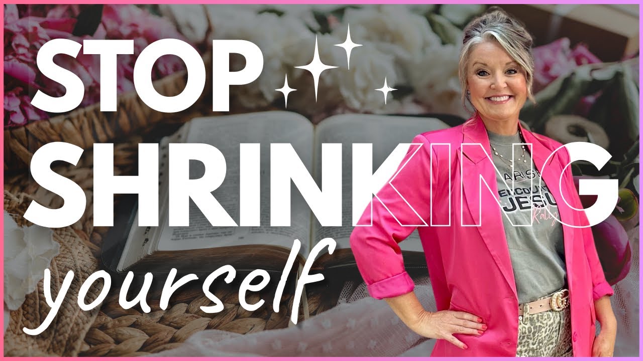 You have an anointing - STOP skrinking yourself! 