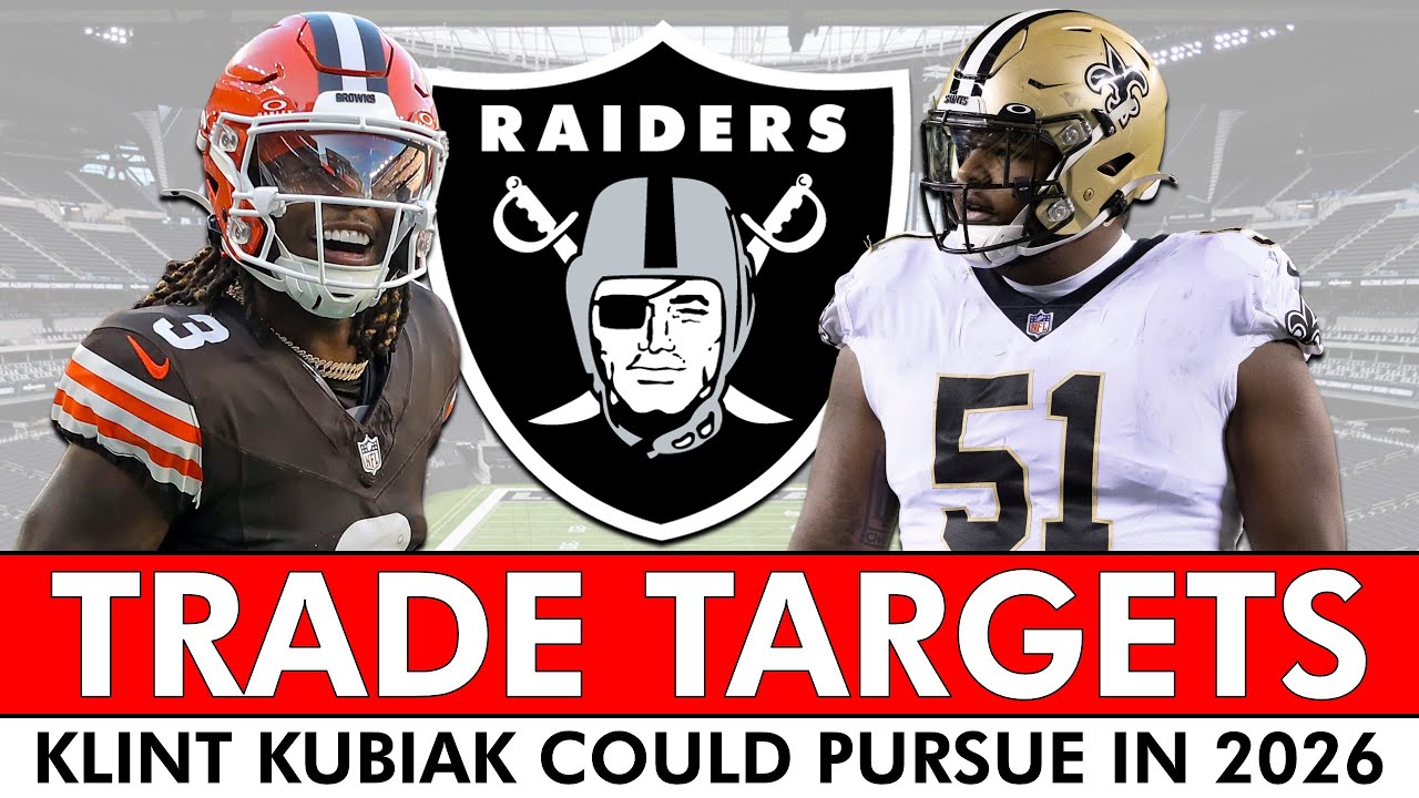 Klint Kubiak Trade Targets For The Las Vegas Raiders In 2026