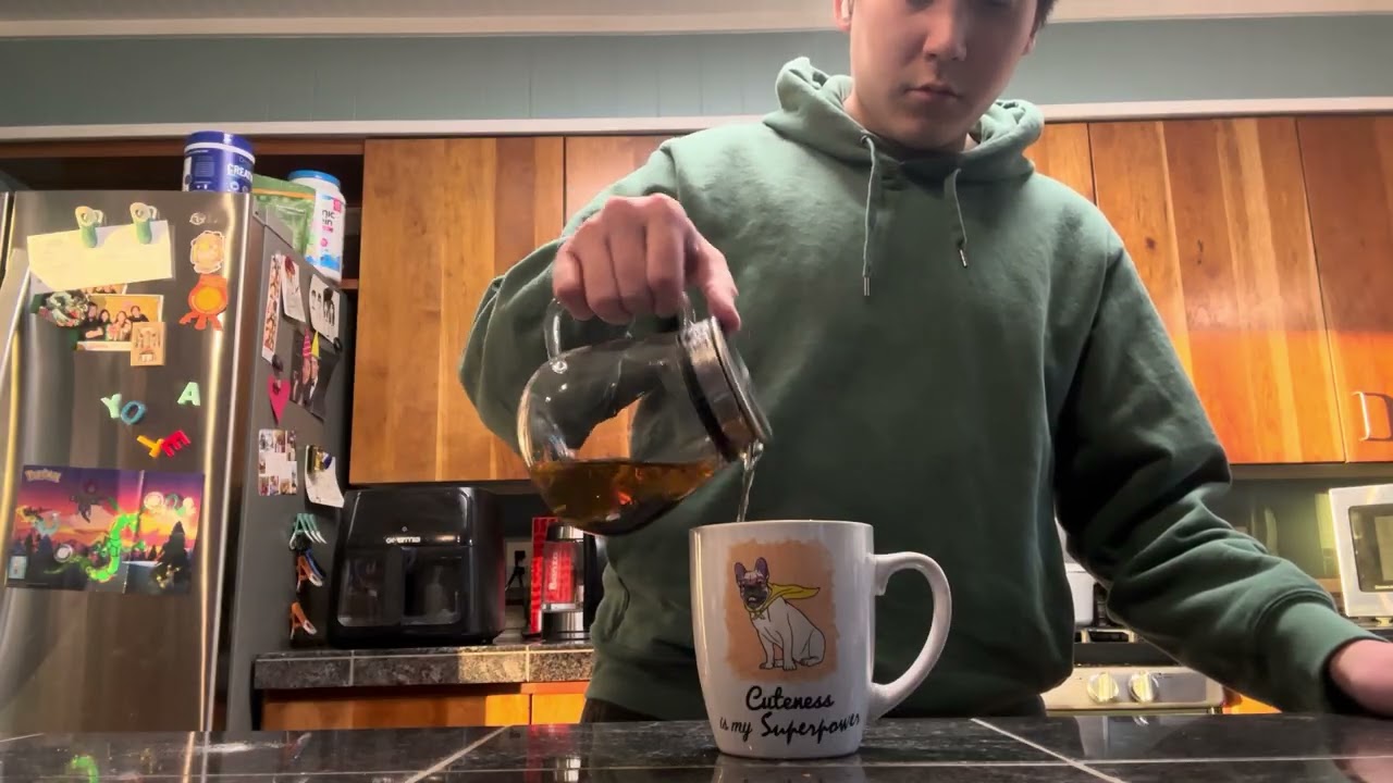 I drink tea every day. Season 5 Day 49