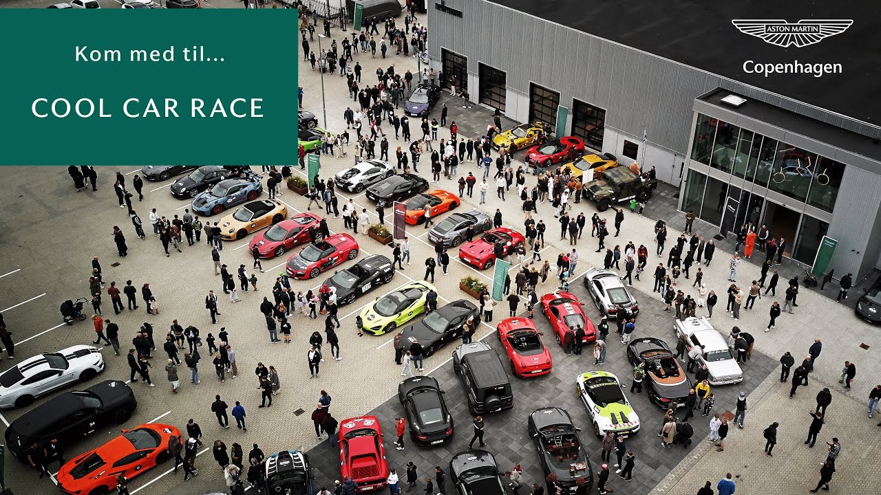 Cool Car Race 2025 besøger Aston Martin Copenhagen