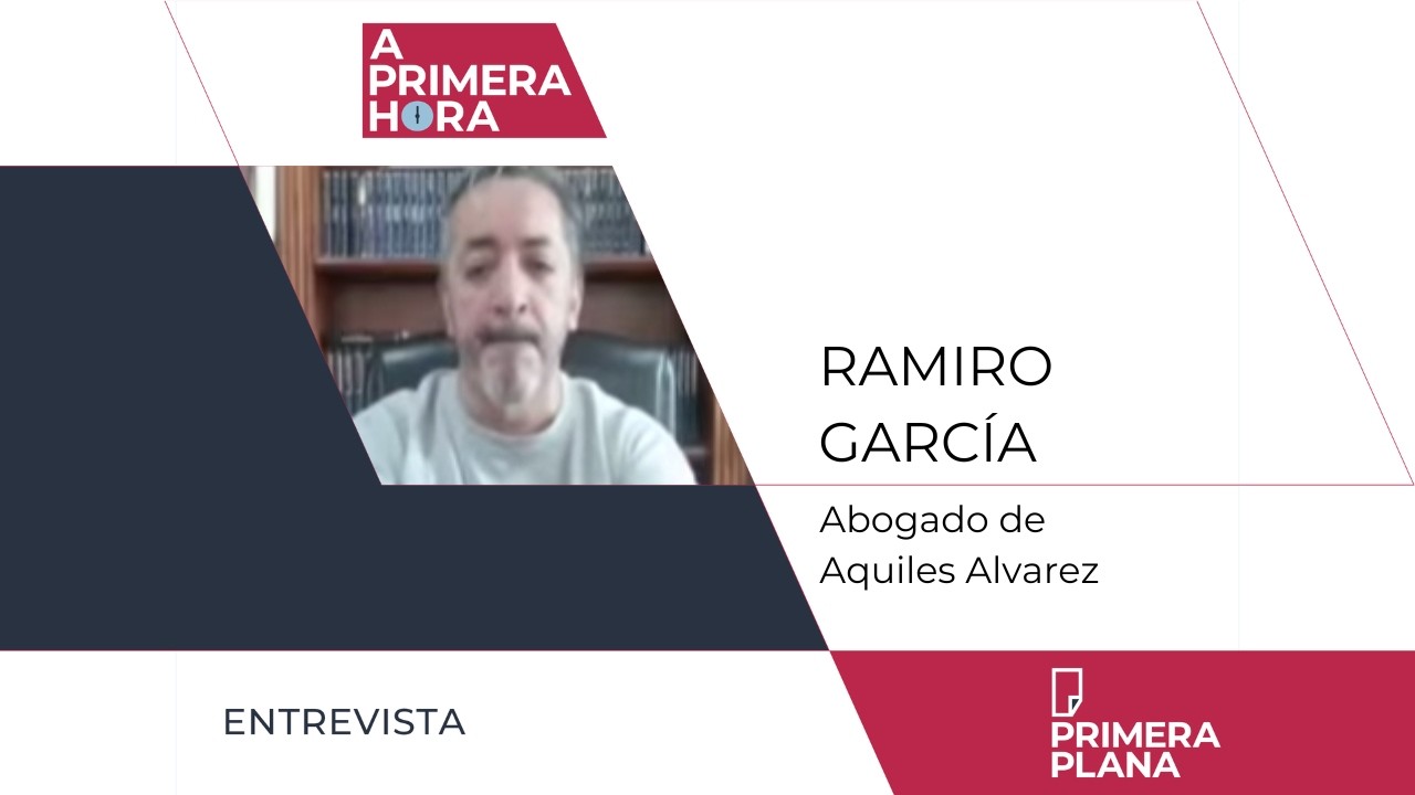 RAMIRO GARCÍA.  ABOGADO DE AQUILES ALVAREZ