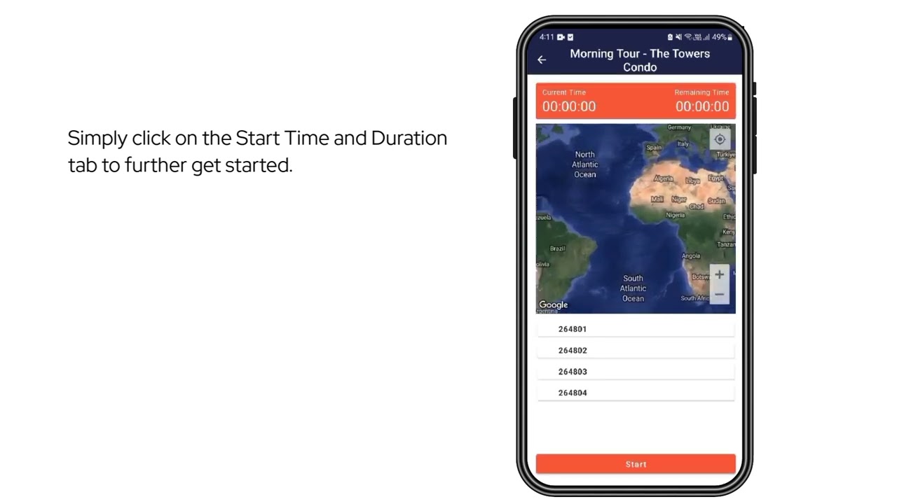 How To Start A Site Tour On Mobile App? -GuardsPro Support Center Video