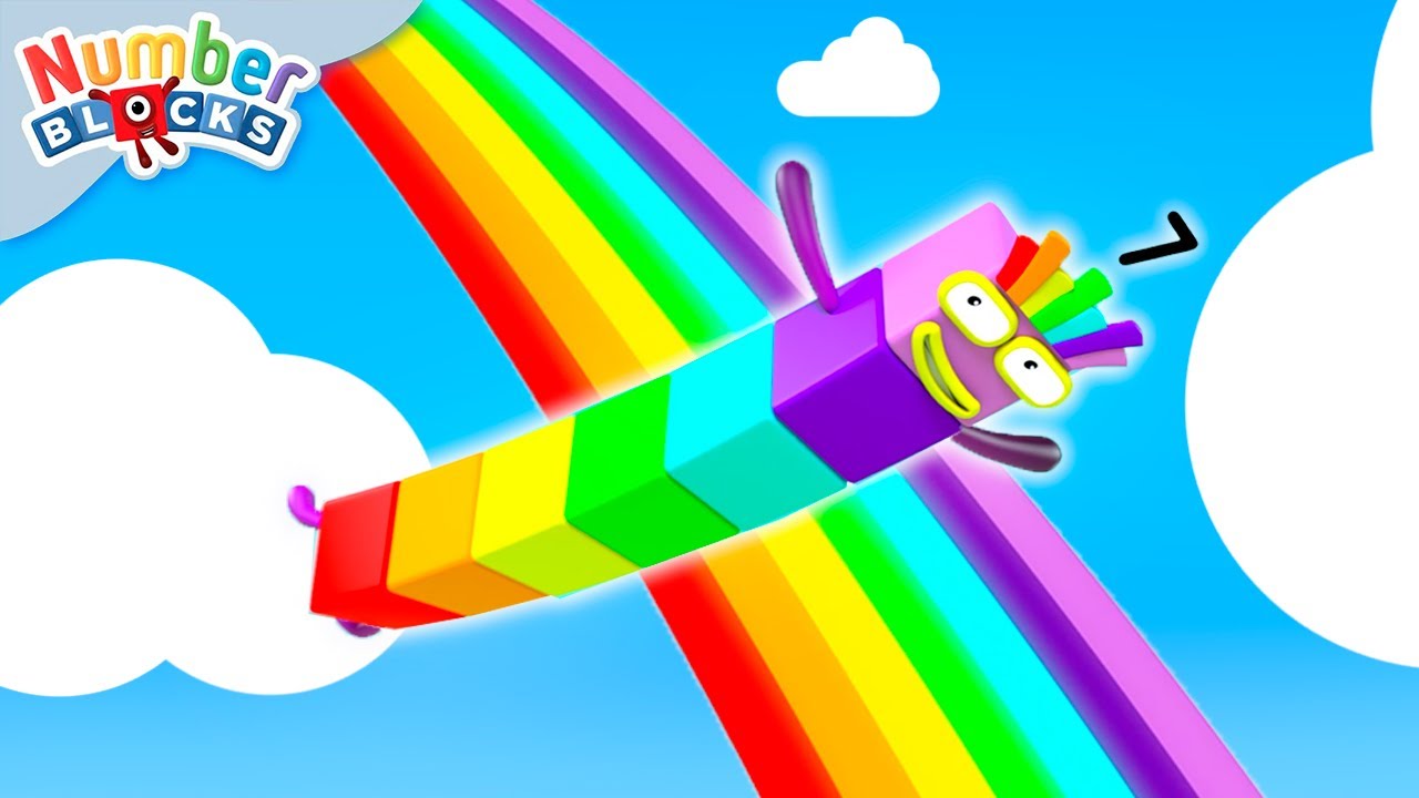 Lucky Seven's BEST Adventures | 123 - Maths Cartoons for Kids | Numberblocks