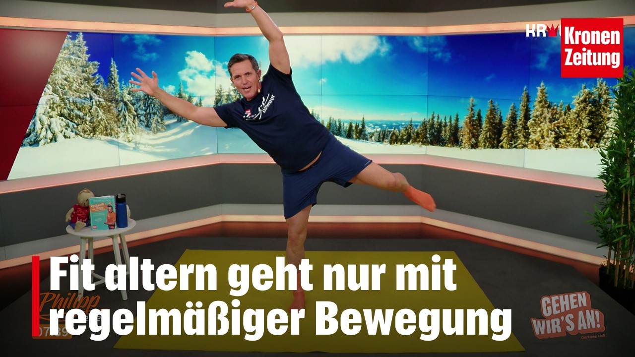 Philipp bewegt am Freitag, 27.2.: Fit und gesund altern