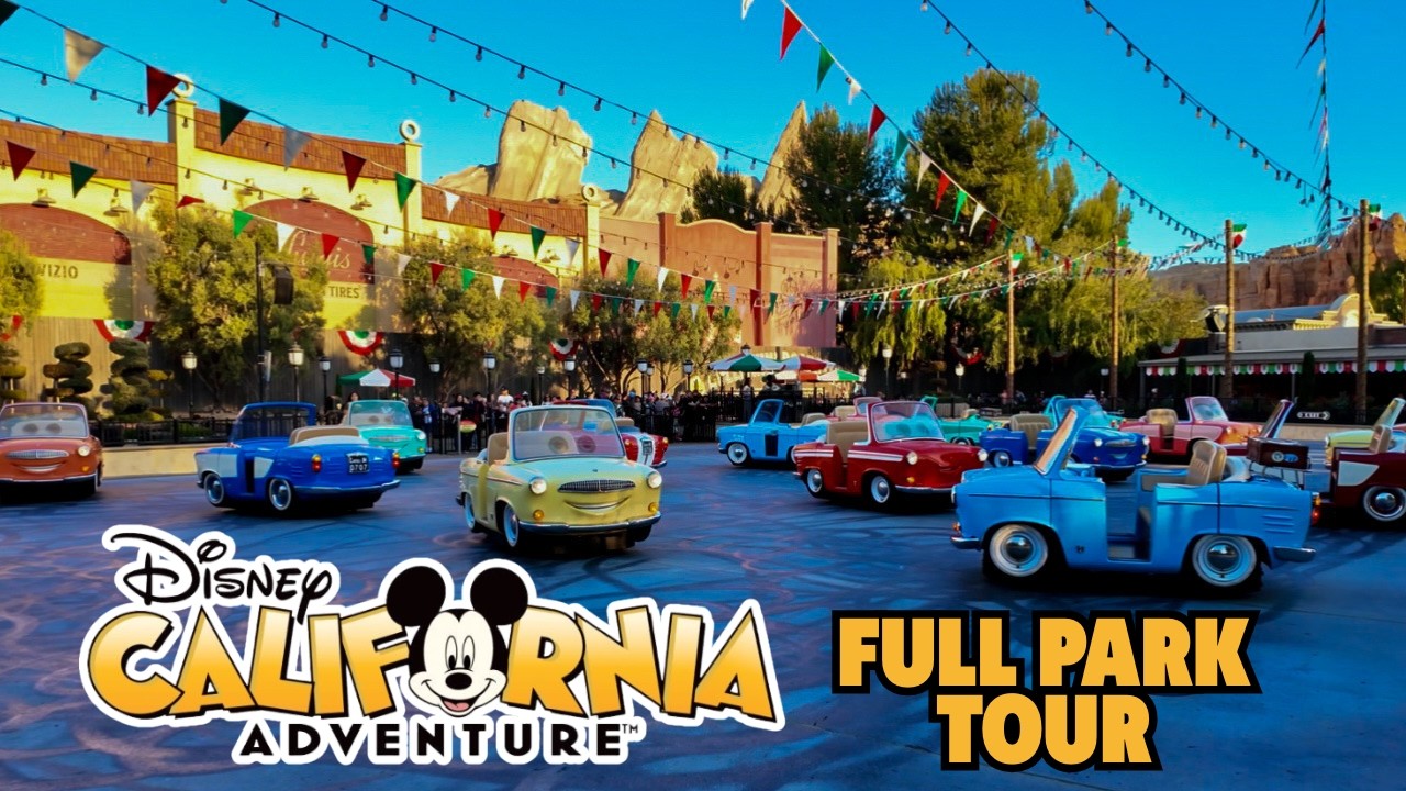 Disney California Adventure: полный обзор 2026, строительство Avengers Infinity Defense + Pixar Pier