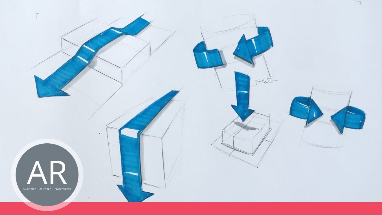 Wie funktioniert was? Die besten Tricks f&uuml;r deine Skizzen. Mappenvorbereitungskurs Industriedesign