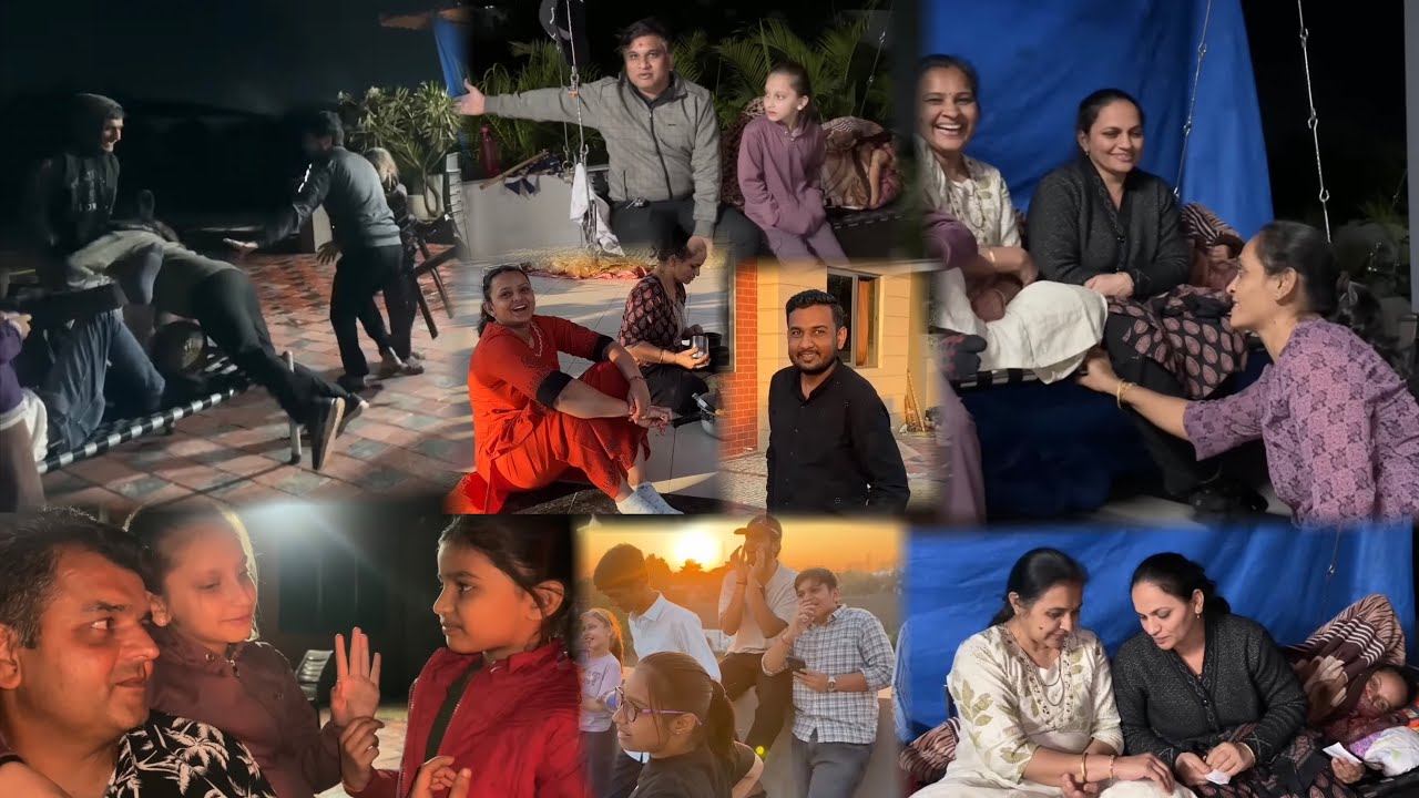 ચારેય બહૈનો ને ખીચડા માં બ્રેસલેટ આપ્યા અને ગેમ રમતા રમતા ધમેઁશ કુમાર ઉંધા માથે પડ્યા...!!!😂😂😂