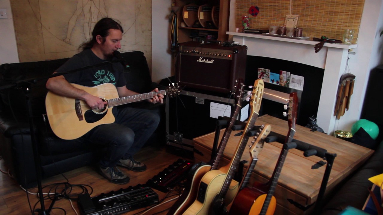 u2 with or without you - acoustic looper cover