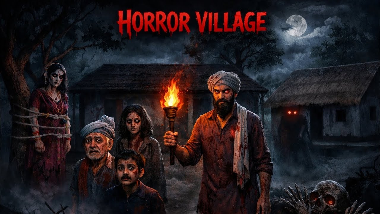 नमक रोटी मांगने वाली चुड़ैल 😱 | गांव की सबसे डरावनी Horror Comedy कहानी