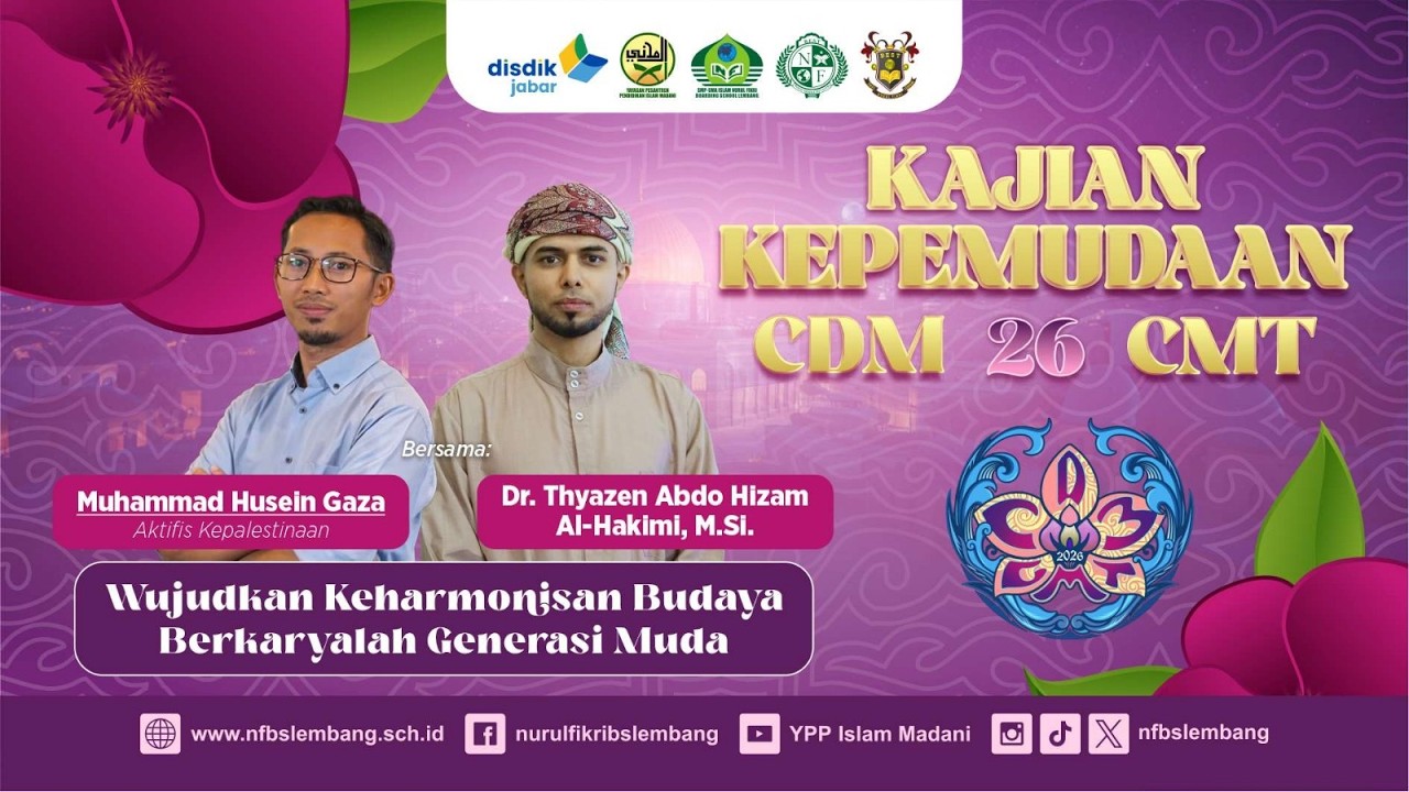KAJIAN KEPEMUDAAN BERSAMA UST. M. HUSEIN GAZA & DR. THYAZEN ABDO HIZAM AL-HAKIMI