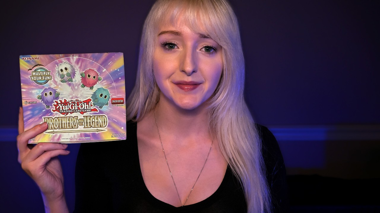 ASMR Yu-Gi-Oh Brothers of Legend Pack Opening | Whispered