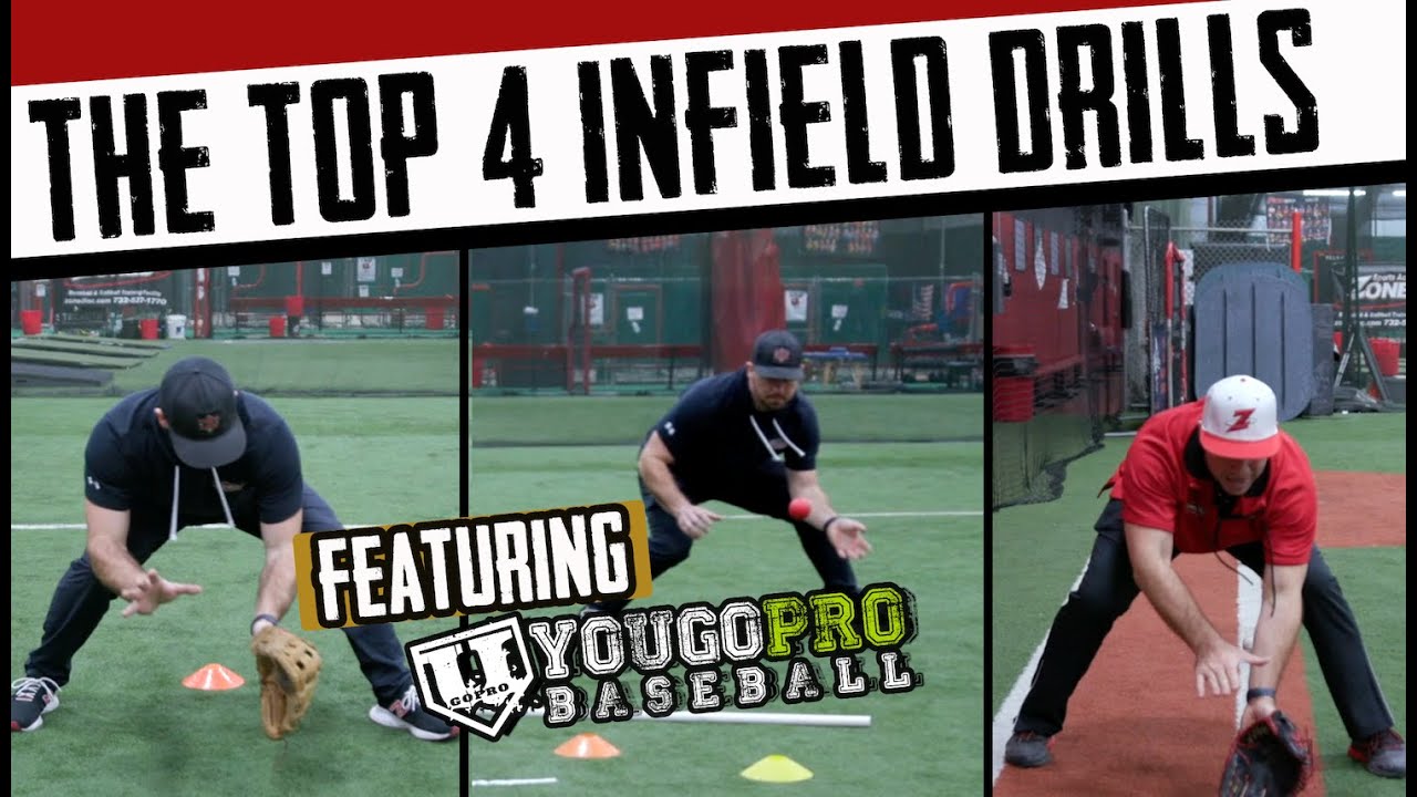 The TOP 4 Infield Drills | Ft. YouGoProBaseball