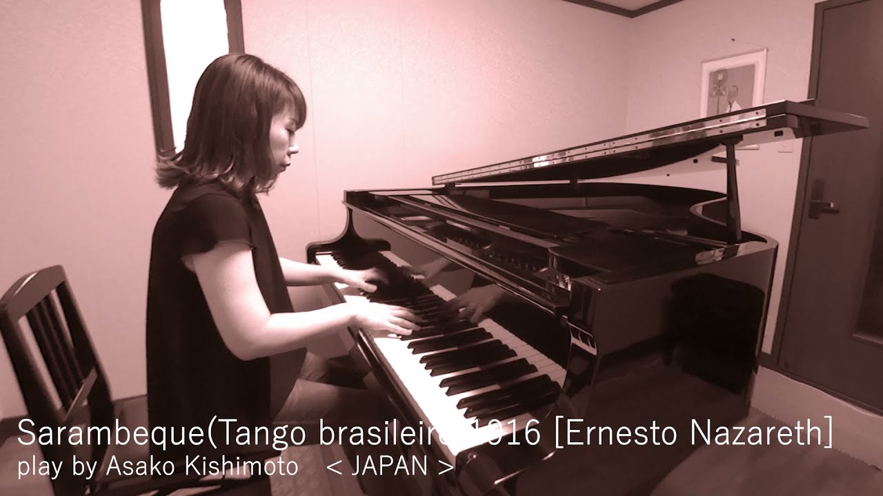 【Sarambeque(Tango brasileiro)/Ernesto Nazareth1916】/サランベッキ(タンゴ・ブラジレイロ)エルネスト・ナザレー