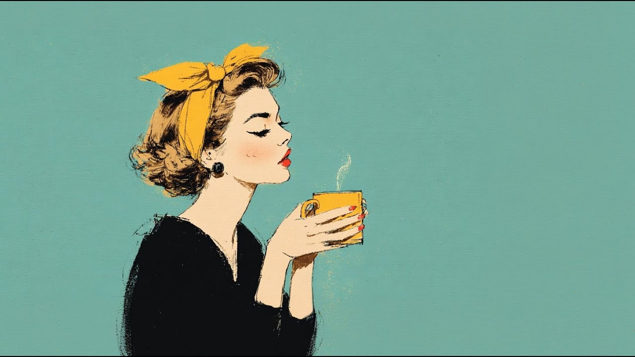 cup of coffee — relaxing morning jazz